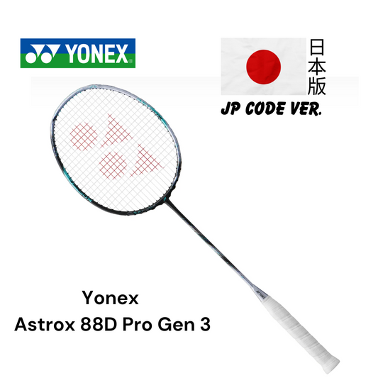 YONEX ASTROX 88D PRO
SILVER BLACK (3RD GEN) Available Now - JP CODE