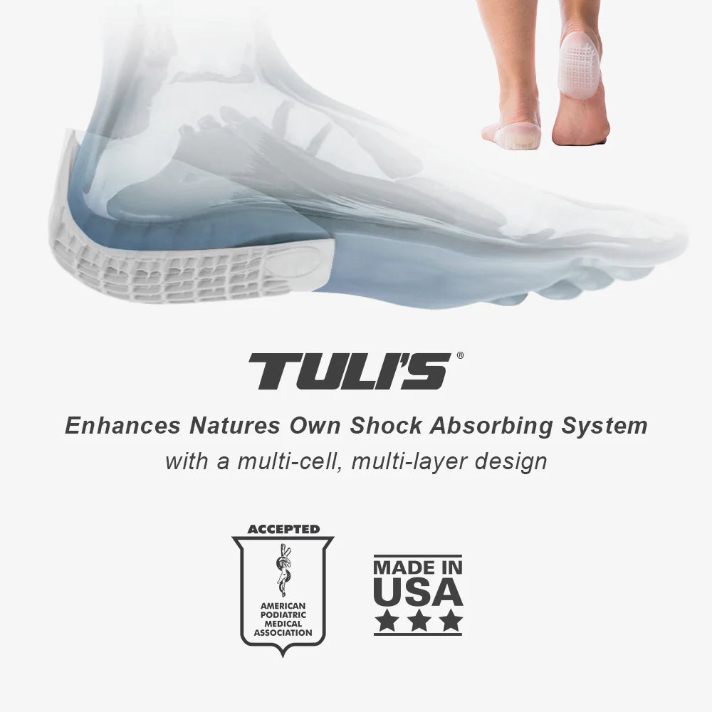 Tuli's Heavy Duty GEL Heel Cups