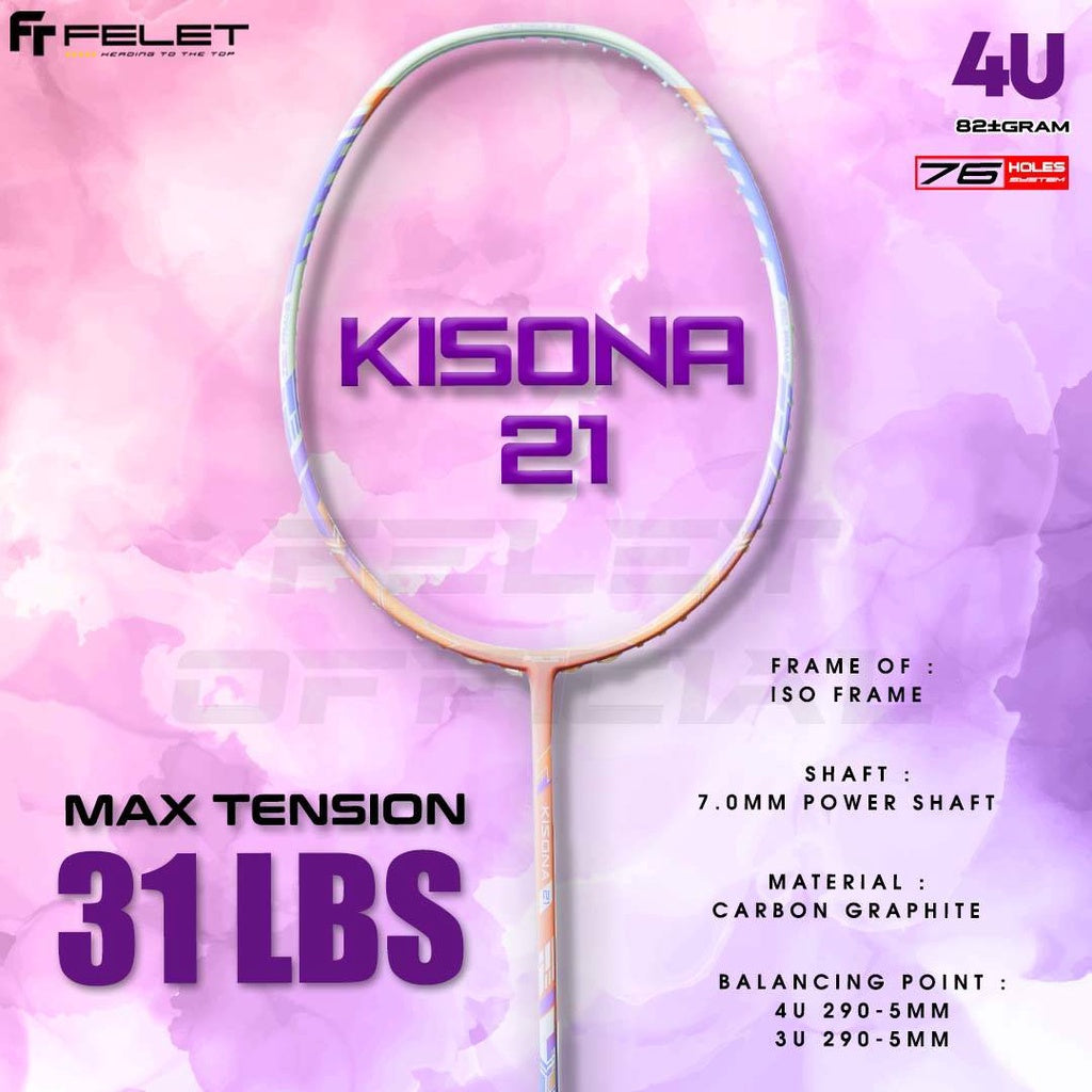 Felet Kisona 21 (Lavender/Pink)