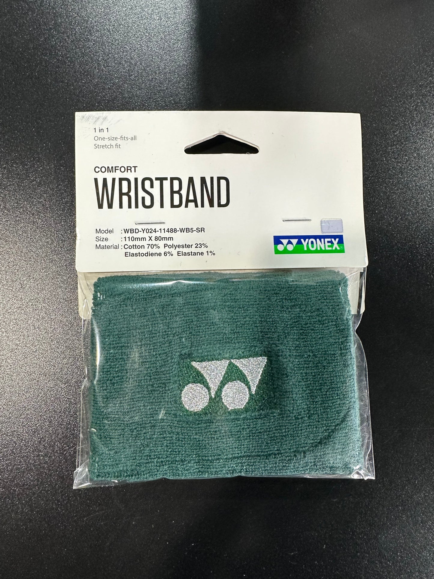 Yonex Comfort Wrist Band (11x8cm) (Green)