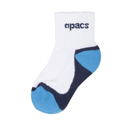 Apacs Junior Sport Socks-Blue(20-24cm)