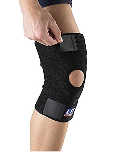 LP Open Patella Knee Support Long (Black)