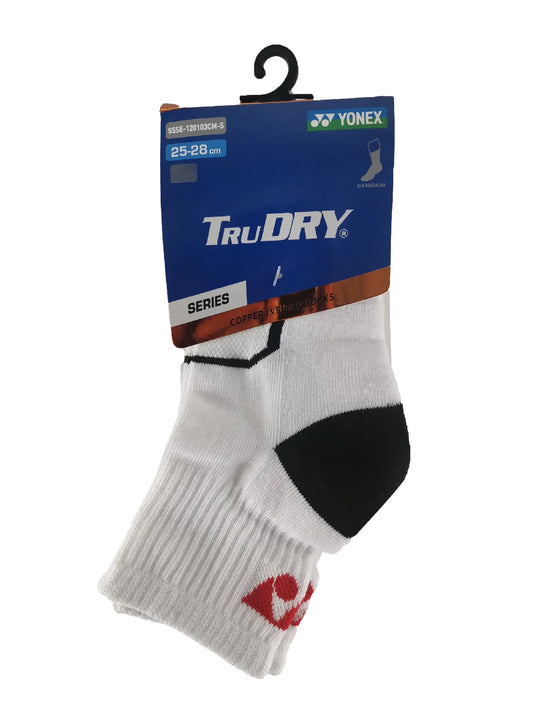 Yonex TruDRY Copper Infused Socks (3/4 Regular) (25-28cm)